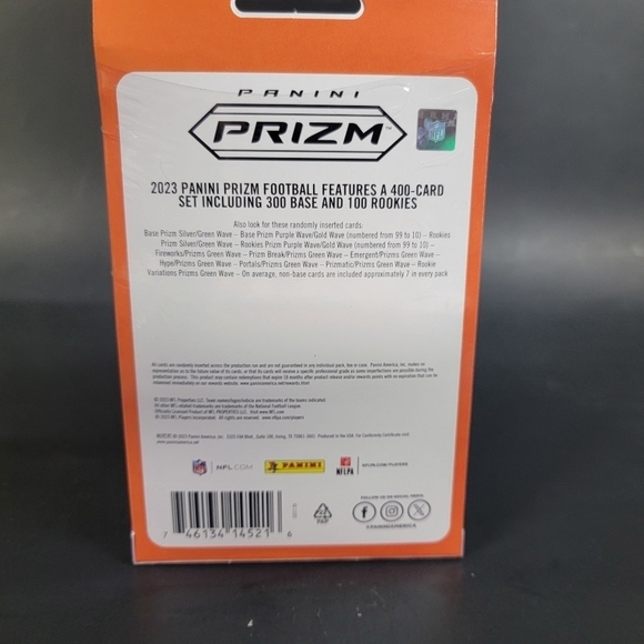 Single 1x 2023 Panini Prizm Card Hanger Pack NWT - Picture 2 of 2